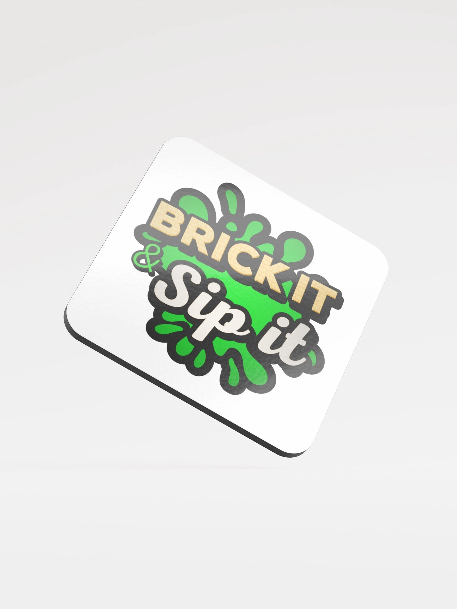 Brick It & Sip It Coaster product image (1)