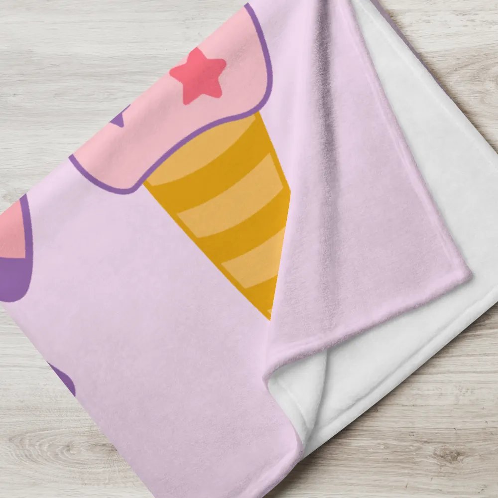 Unicorn blanket product image (5)