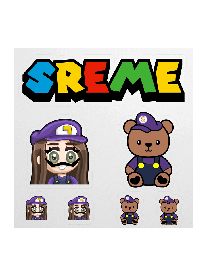 Super Sreme 64 Sticker Sheet product image (1)