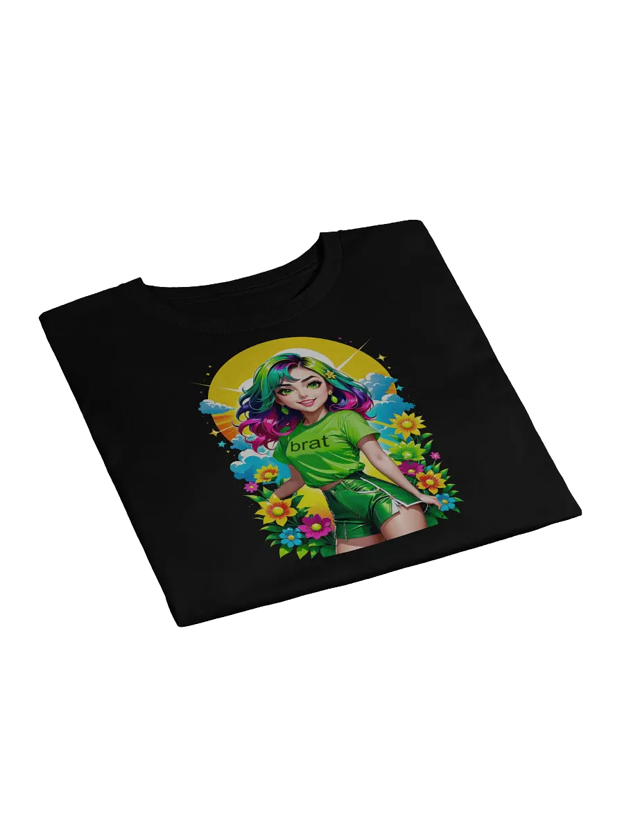 Brat Girl v2 - AS Colour Women's Premium Crop Top product image (8)
