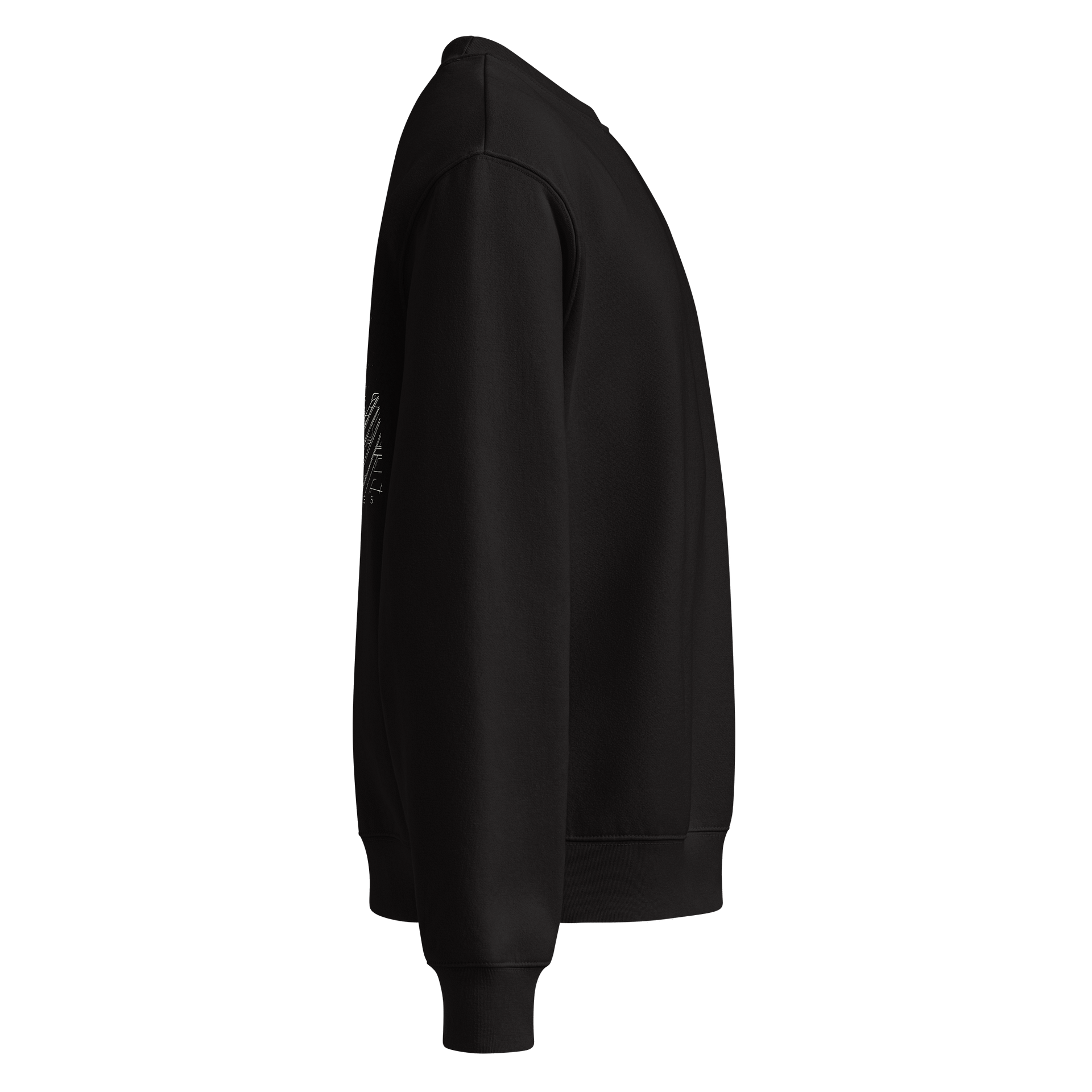 Alone - Line Art Oversized Midweight Sweatshirt product image (5)