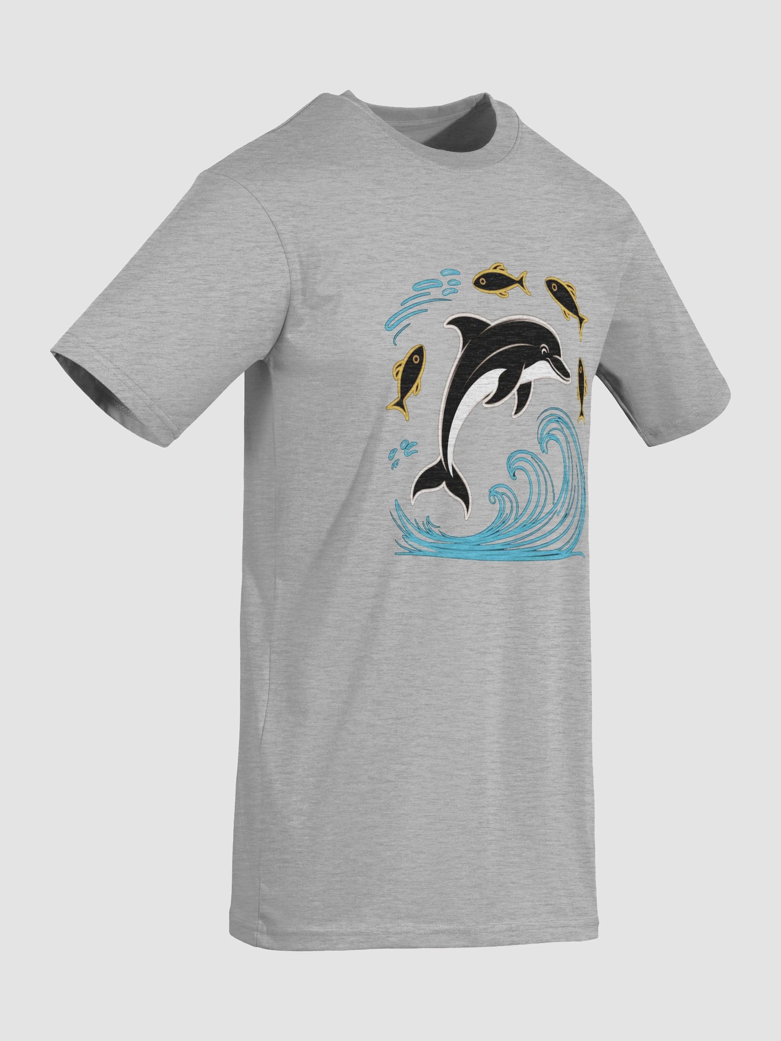 Jumping Dolphin Waves Men's Tee product image (20)