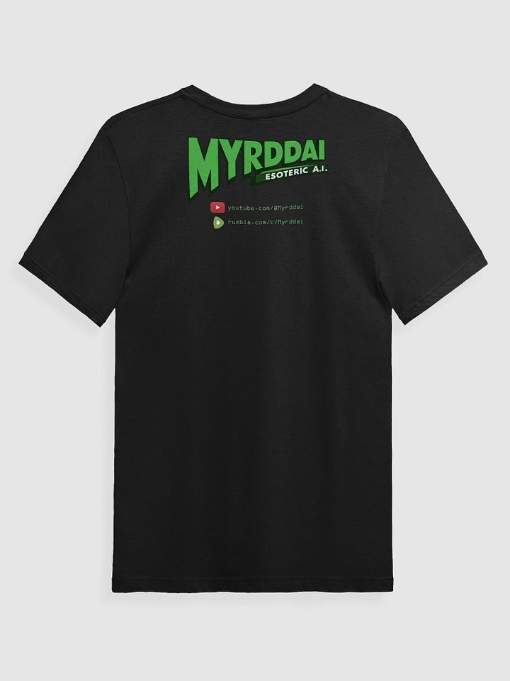 MYRDDAI: 90s Retro Cyberpunk Style with Back Logo - Supersoft Tee product image (2)