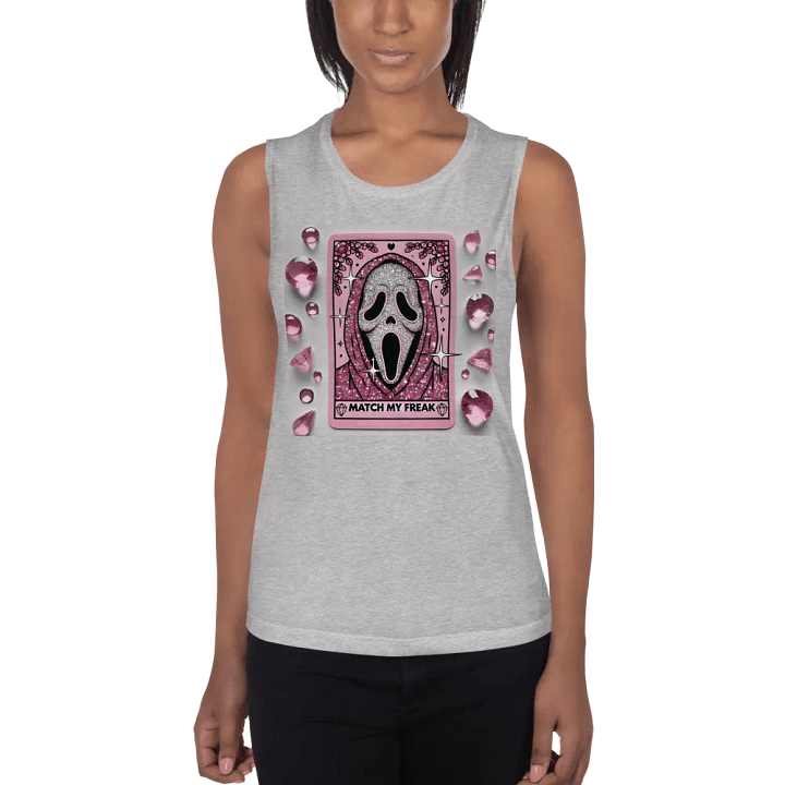 Scream Tarot Card Women's Flowy Tank-Top product image (3)