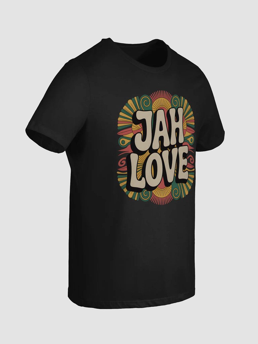 JAH LOVE Retro Psychedelic Women's T-Shirt product image (2)