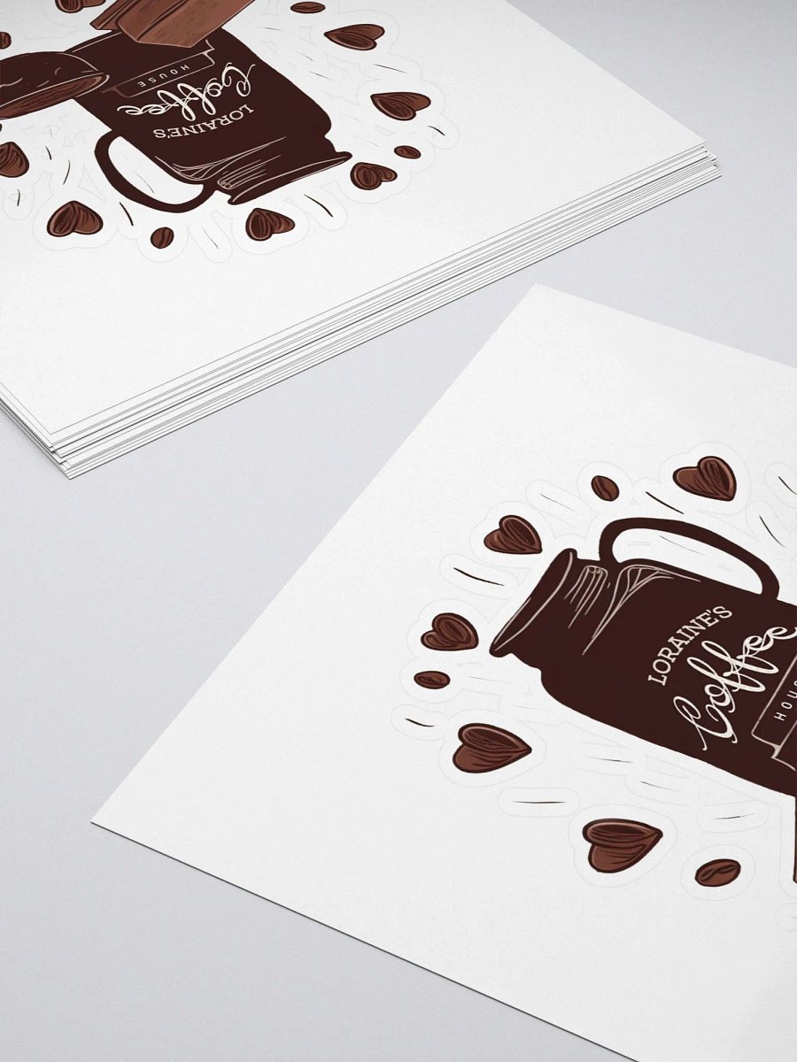 Limited Time Loraine's Coffee House Sticker product image (4)