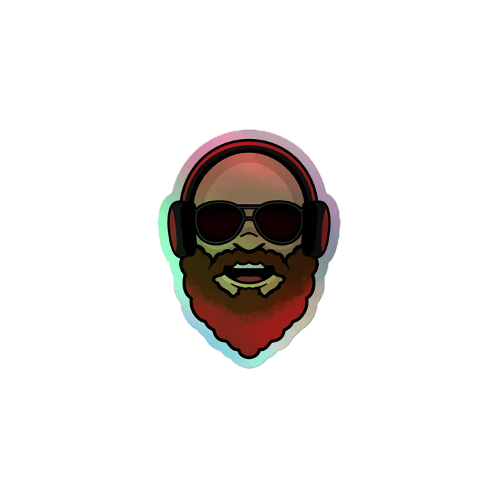 Tony Holographic Sticker product image (1)