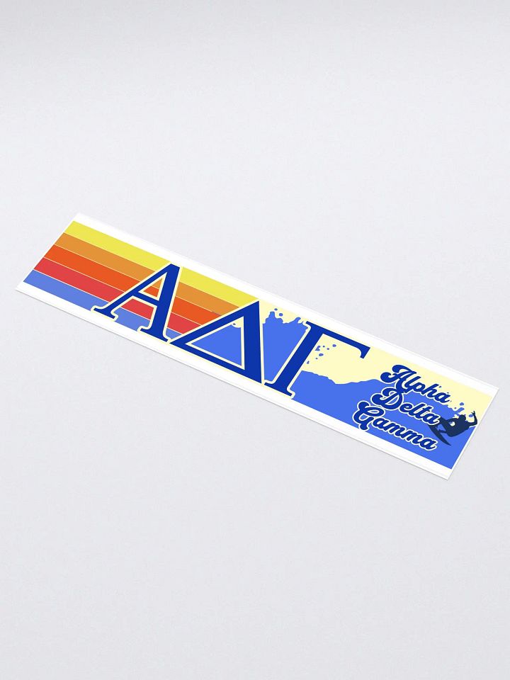 ADG Summer Bumper Sticker product image (1)