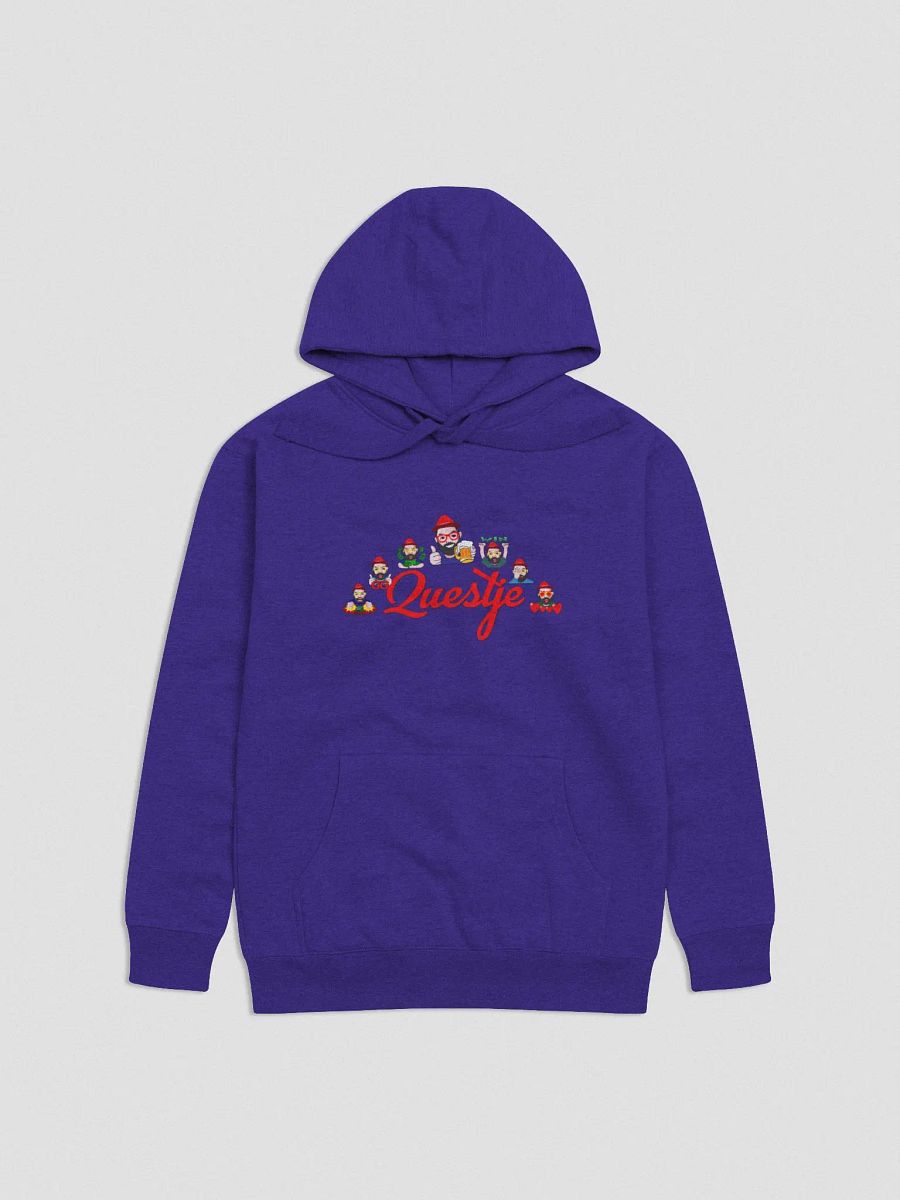 Questje Premium Hoodie emotes big logo product image (3)