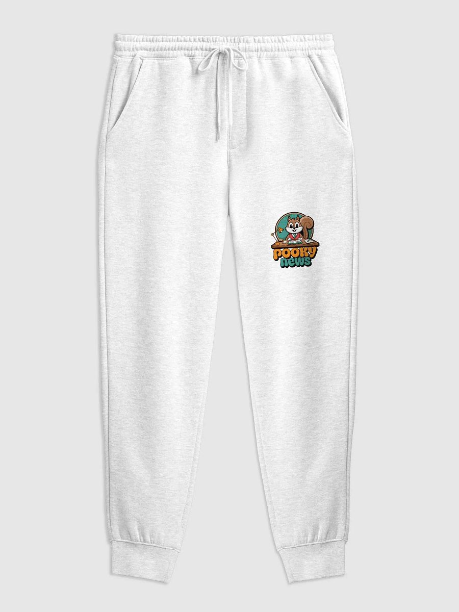 Pooky News Cartoon Fleece Joggers product image (1)