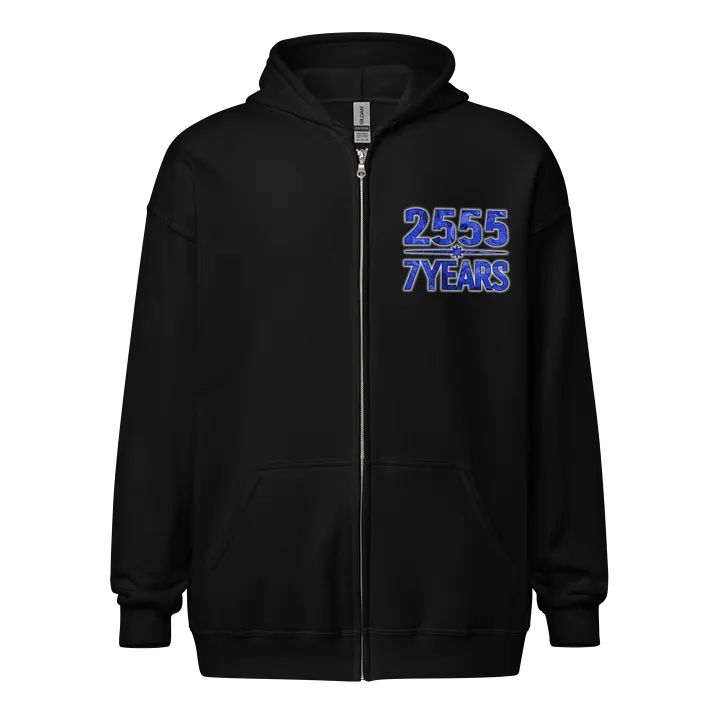 2555 | 7 Years Zip Up Hoodie product image (1)