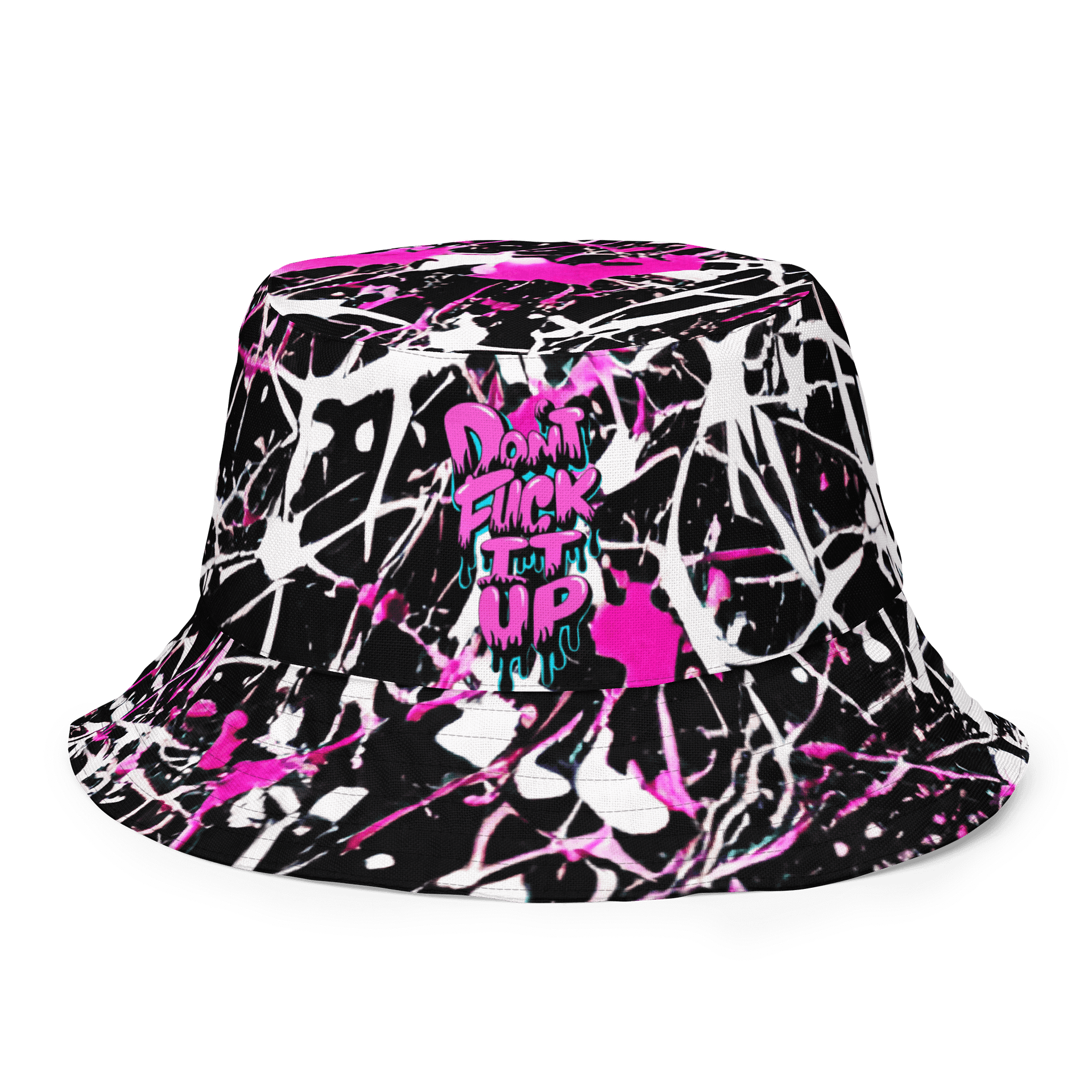 Chaos & Confidence Reversible Bucket Hat product image (1)