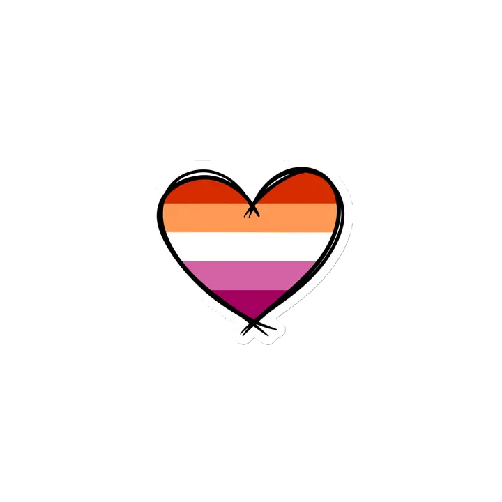 Lesbian Pride Magnet product image (1)