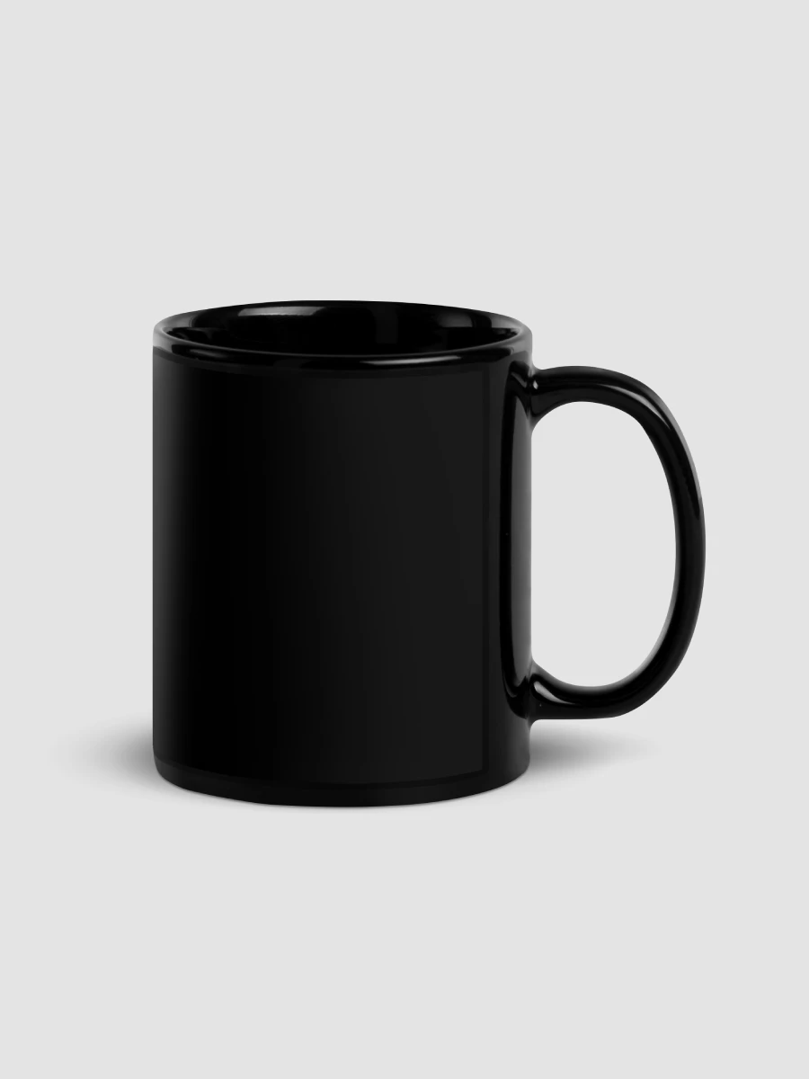 104.6 FM Logo black glossy mug product image (3)