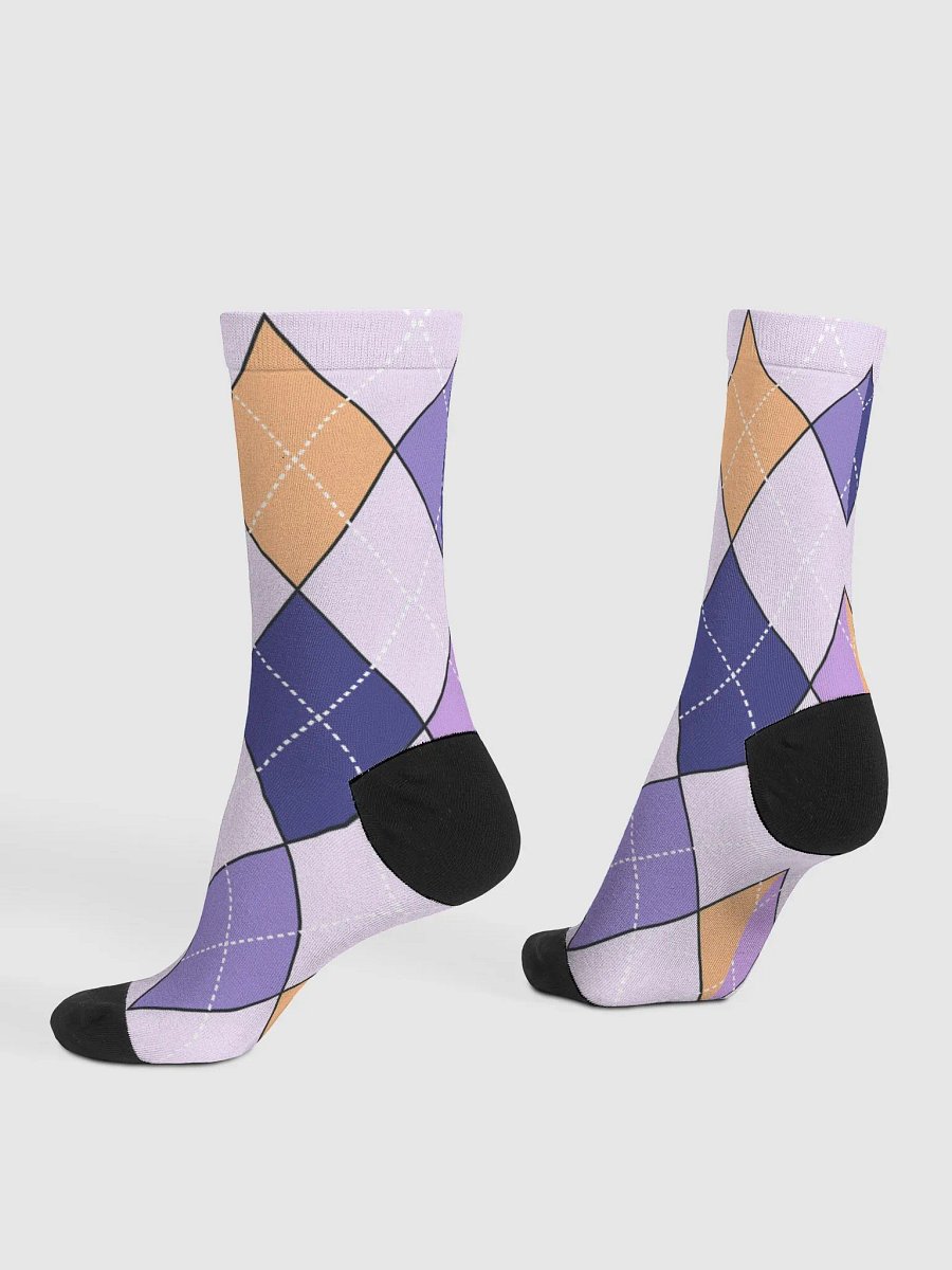 Argyle Dream Crew Socks product image (4)