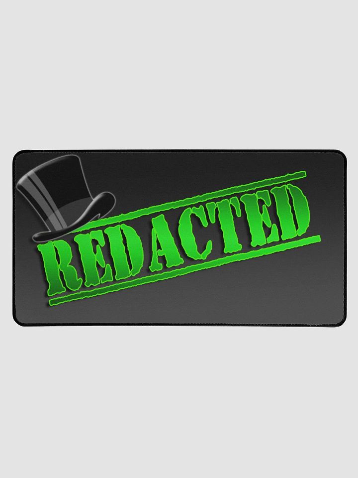 REDACTED Top Hat Desk Mat product image (1)