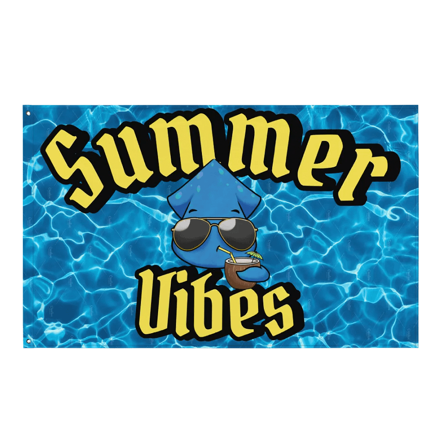 Summer Vibes Flag product image (1)