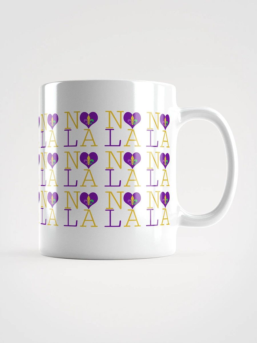I LOVE NOLA **LEGACY MUG** (MARDI GRAS 3 INFINITY WALL) product image (1)