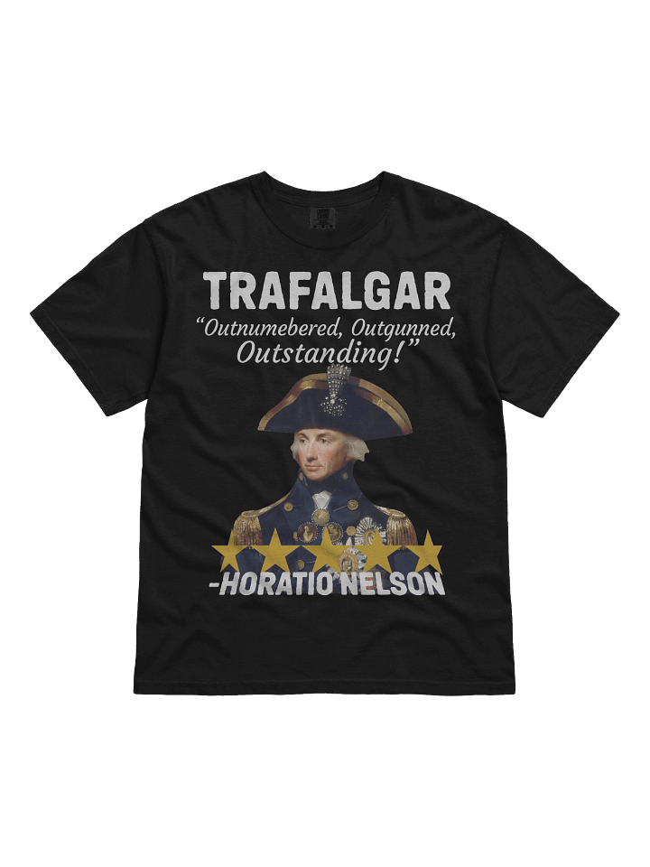 Trafalgar Review – Outnumbered, Outgunned, Outstanding! T-Shirt product image (2)
