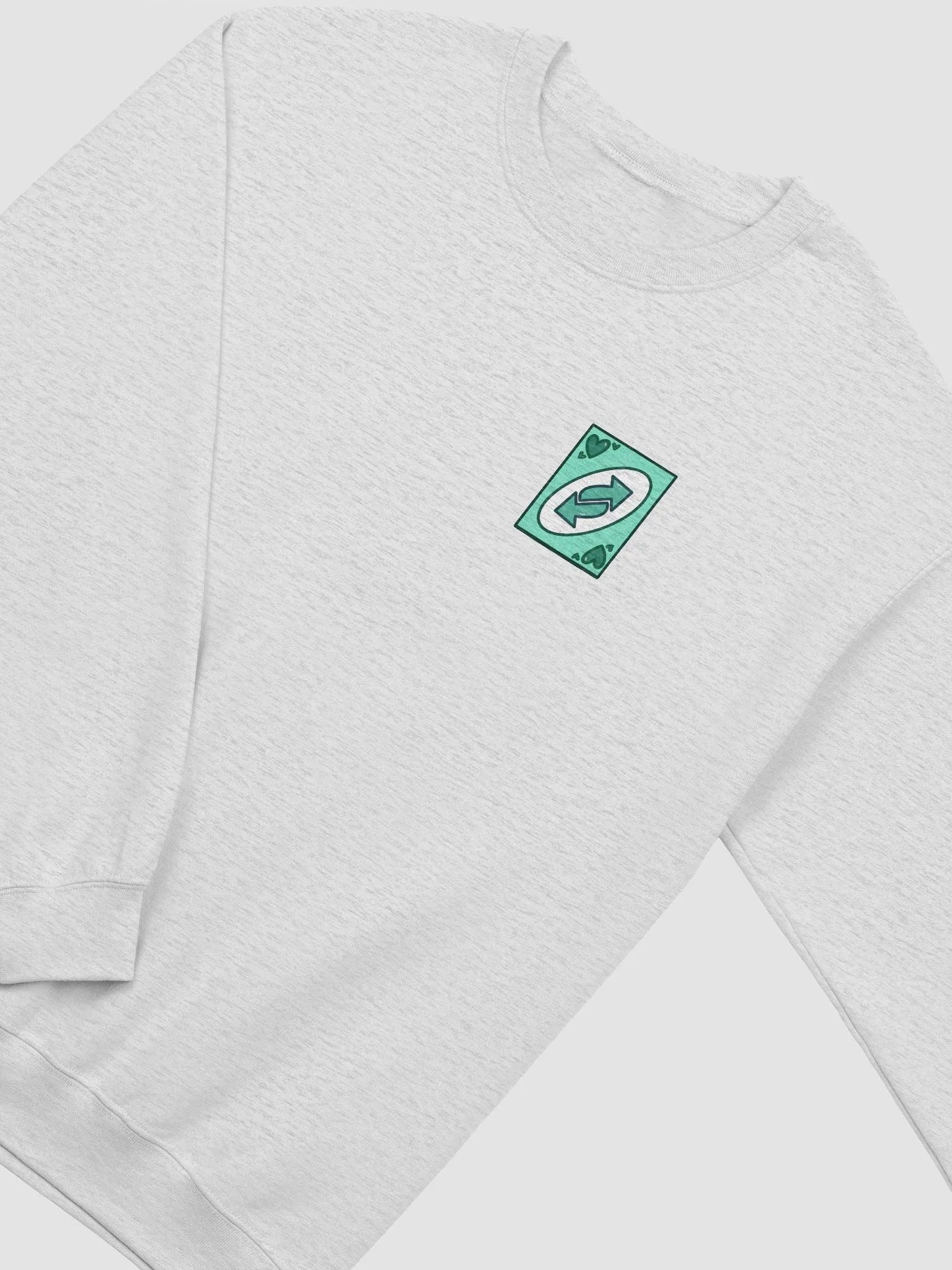 uno reverse crewneck - teal product image (19)