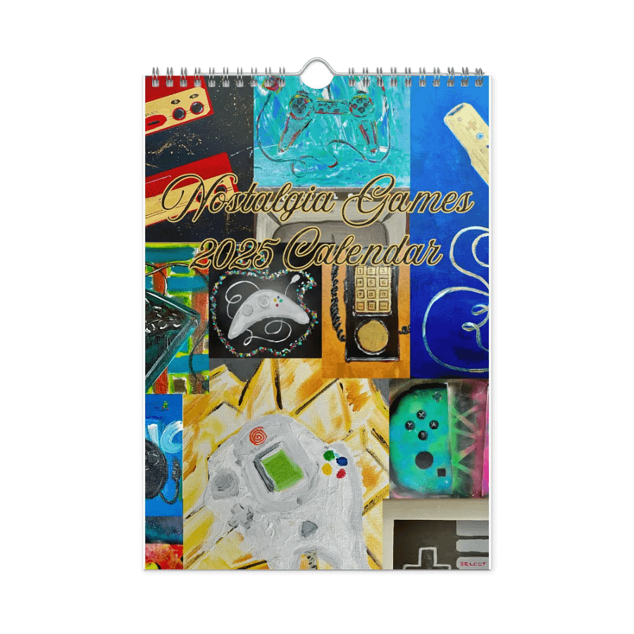 Nostalgia Games 2025 Calendar product image (3)