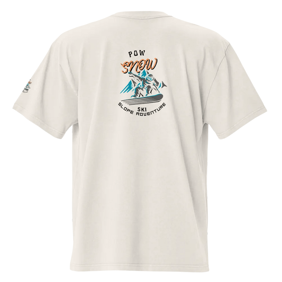 Snowbound Nostalgia Oversized Tee product image (11)