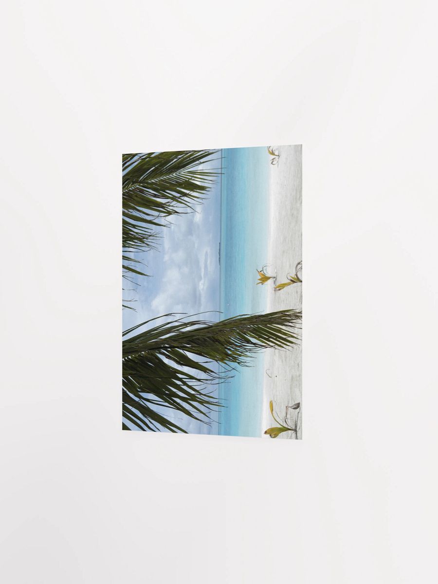 Maldives palm trees - Enhanced Matte Paper Poster product image (6)
