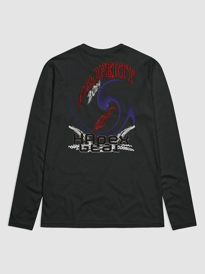 Premium Fitted Long Sleeve Crew - 2024 Property of HApex Gear product image (2)