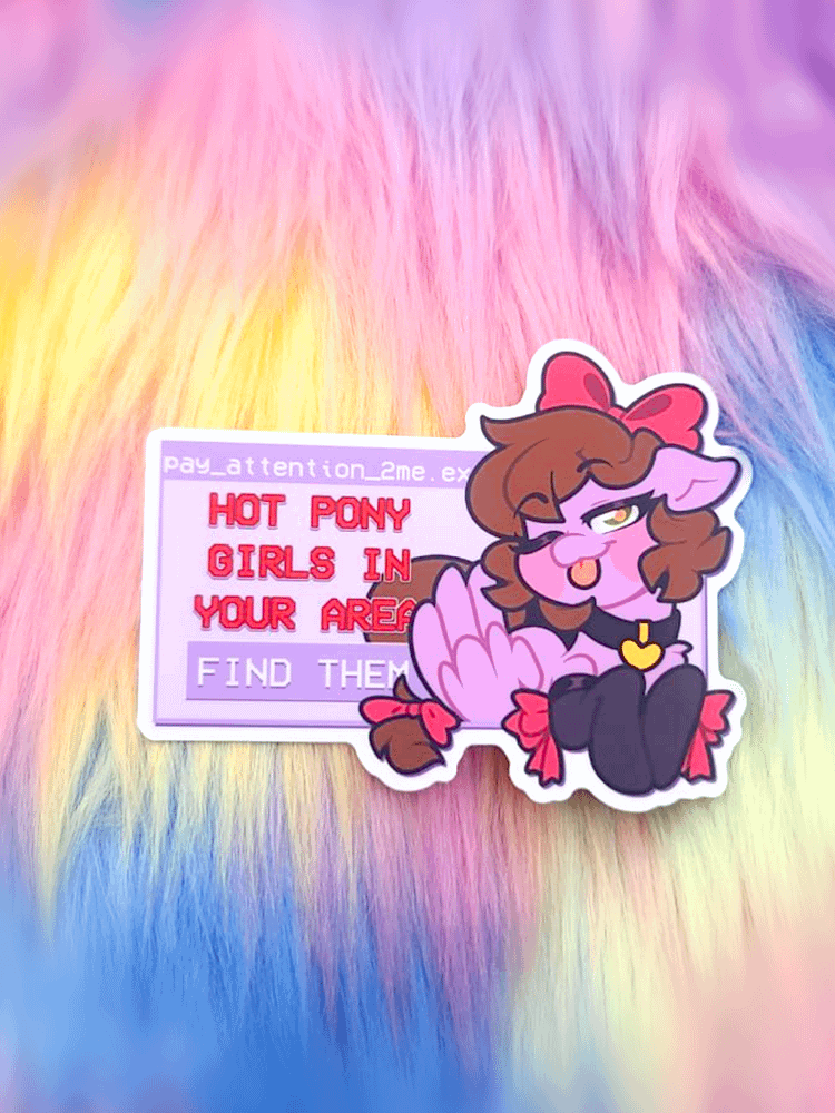 Hot Pony Girls | Sticker product image (2)
