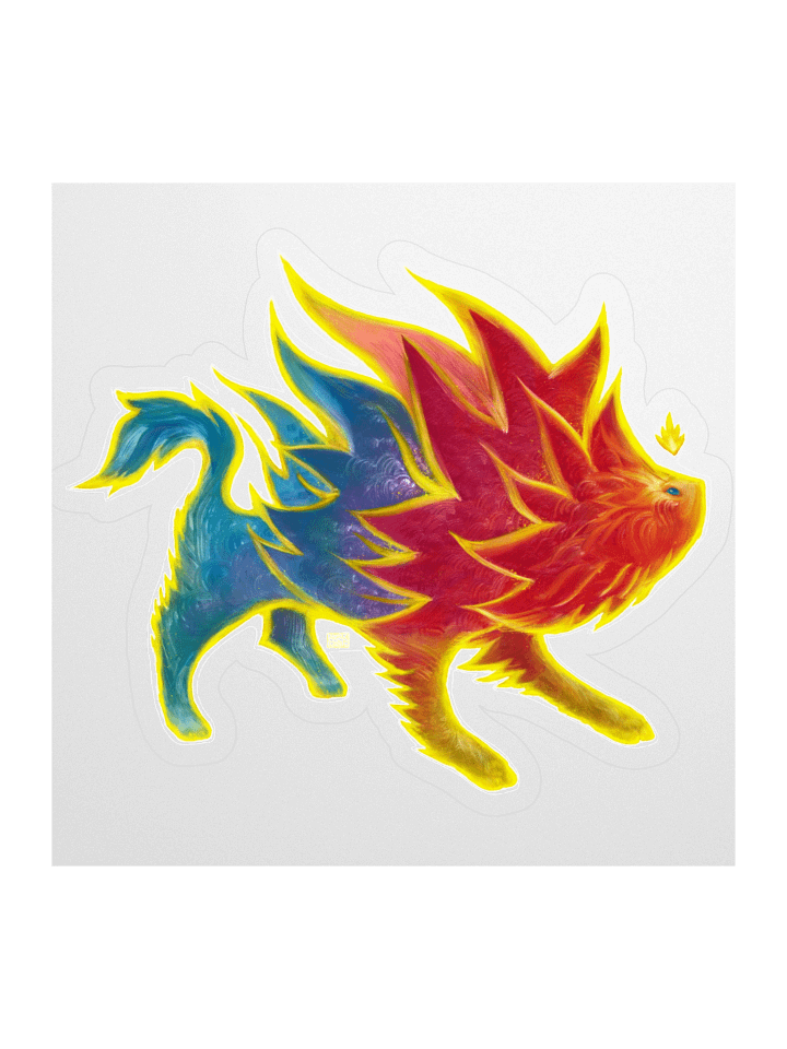 Rainbow Beast Sticker product image (1)