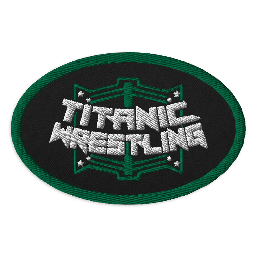 Titanic Logo Embroidered Patch product image (1)