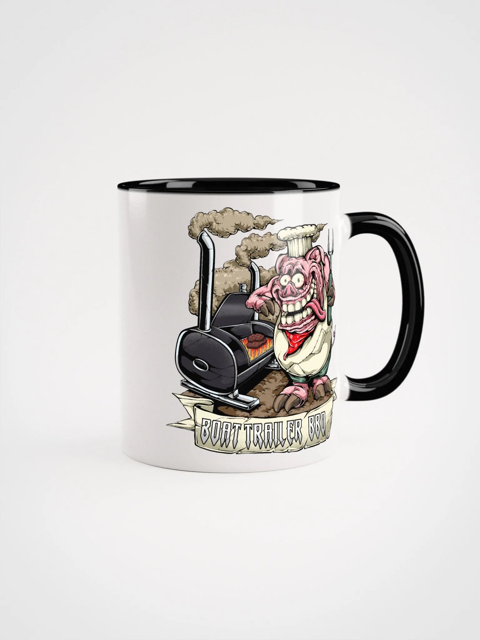 Porkin Pig Two-Tone Mug product image (1)