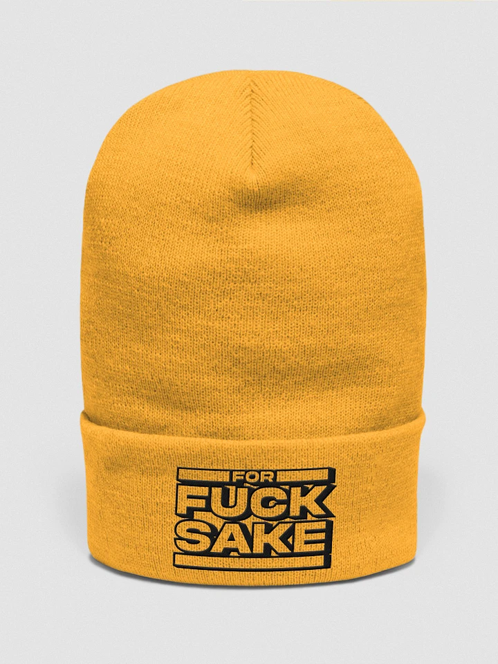 FFS Beanie (black embroidery) product image (1)