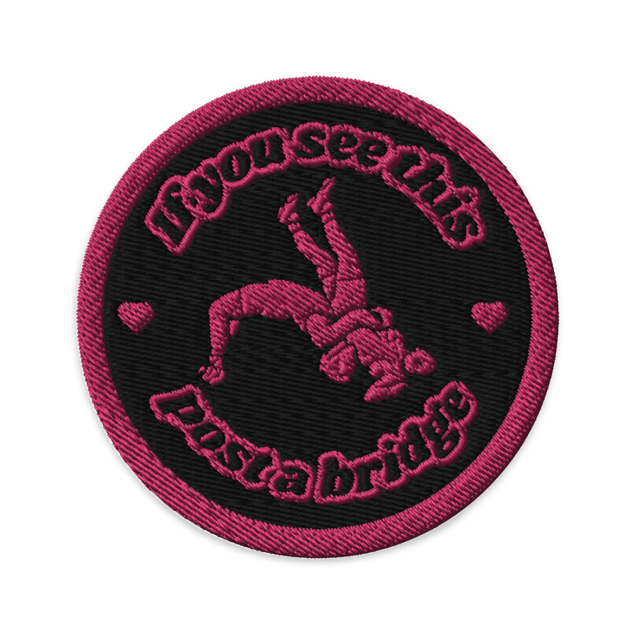 Post a Bridge Embroidery Patch product image (1)