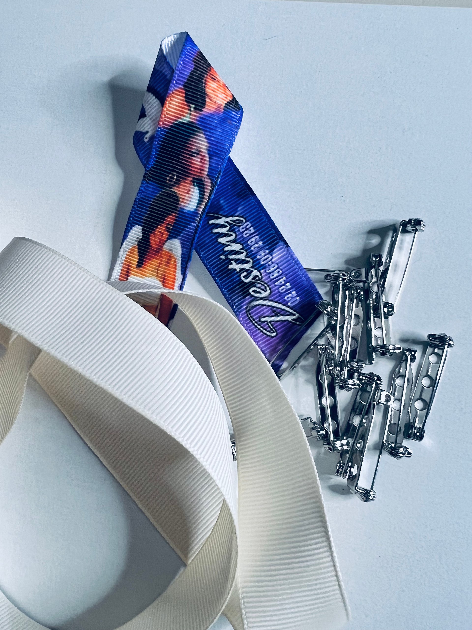 VIP Members - Custom Ribbon Templates for Memorial Bows, Wreaths, Gift Baskets - DIY Playlist Included product image (4)