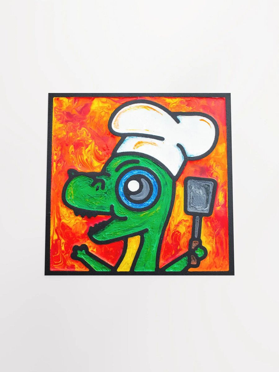 Au-roar-a T-Rex Print product image (4)
