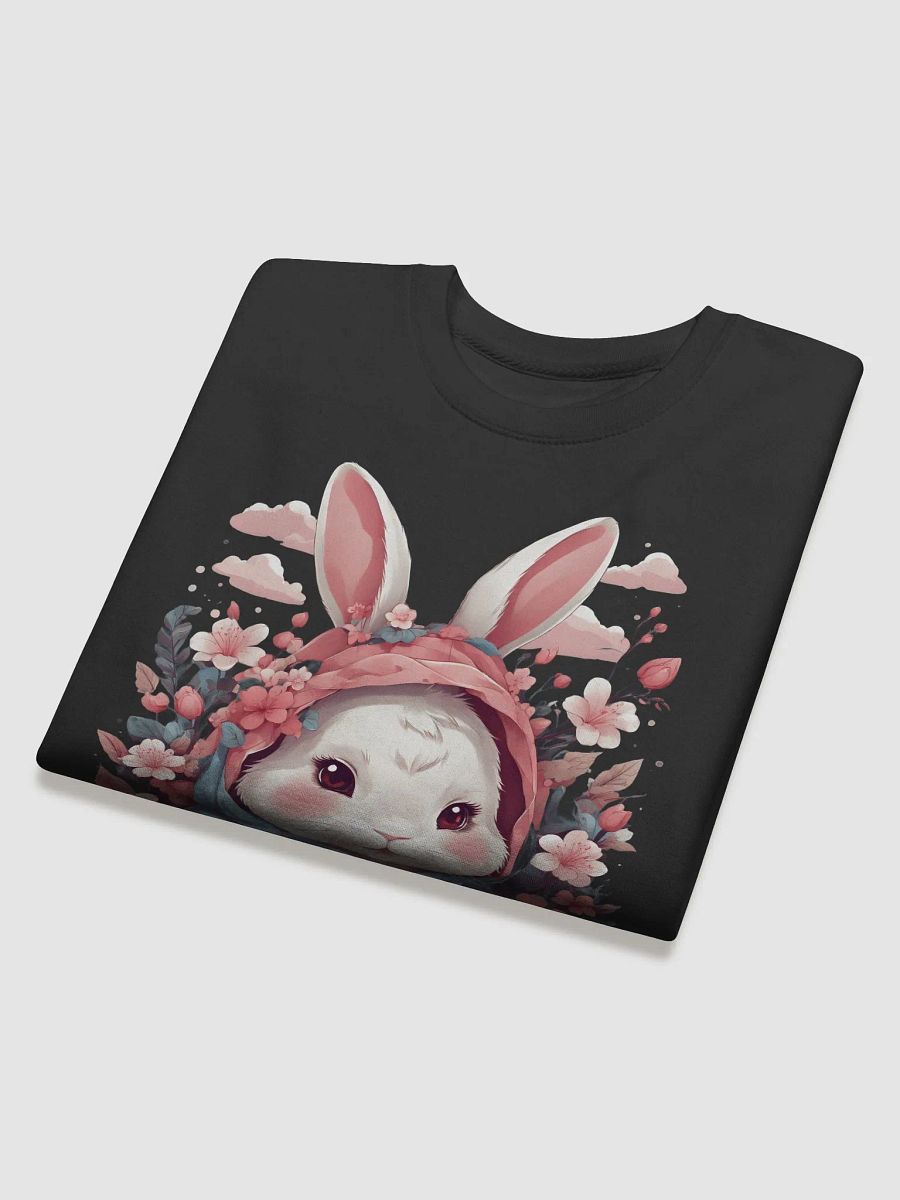 Kawaii Floral Bunny Hoodie Sweatshirt product image (28)
