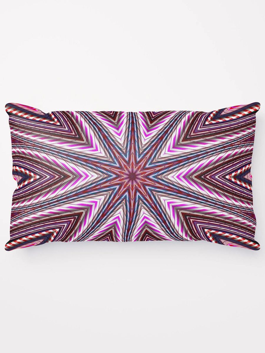 Candy Cane Kaleidoscope Throw Pillow product image (14)