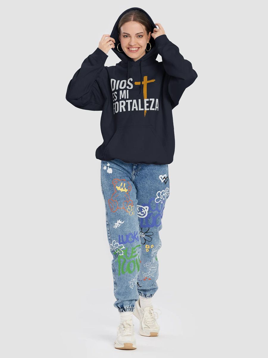 Sudadera Unisex Con Capucha | Dios es mi fortaleza product image (61)