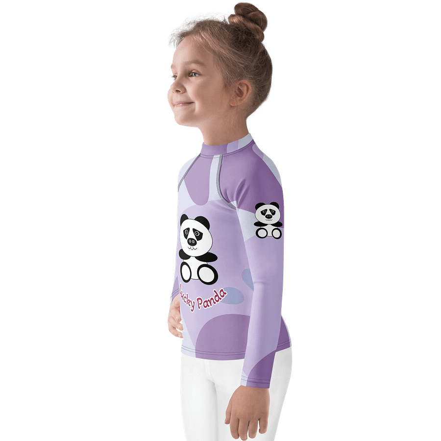 Lucky Panda Kids Rash Guard product image (3)