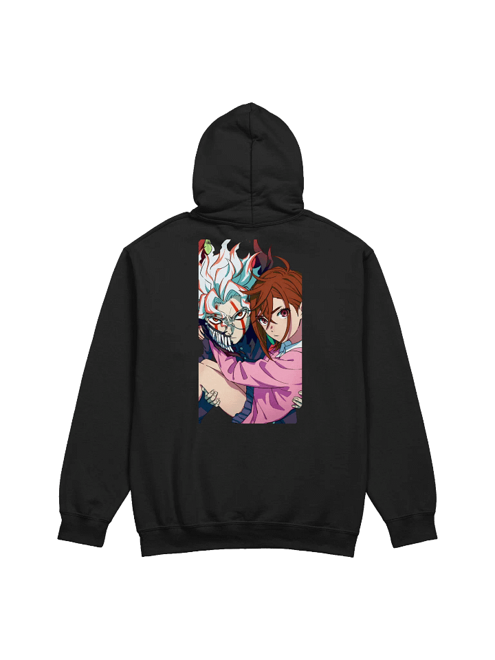 XBOYI x DanDaDan | Hoodie Clásico Momo x Okarun — Amor Sobrenatural product image (2)