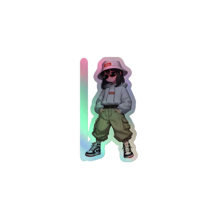 IDA too clean collection sticker 