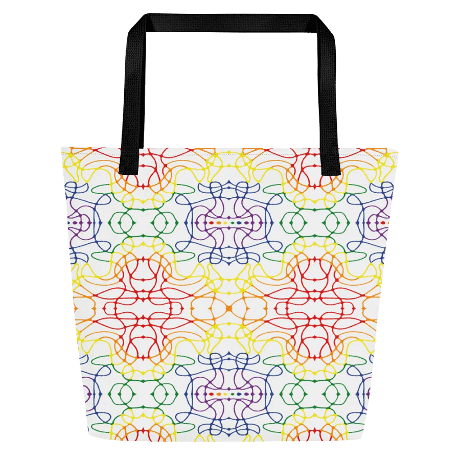 Rainbow Abstract Tote product image (4)