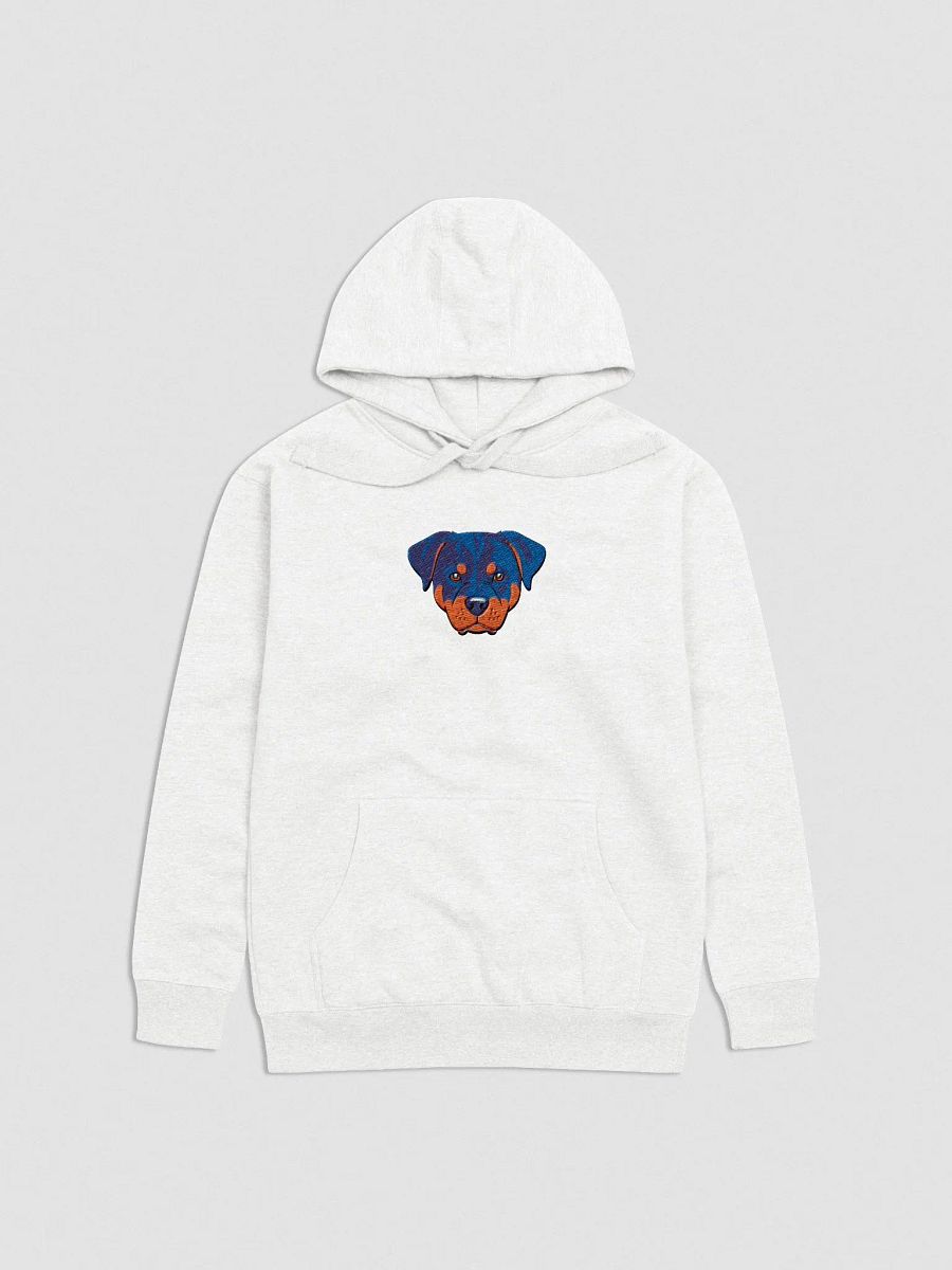 Rottweiler Dog Illustration Premium Embroidered Hoodie product image (1)