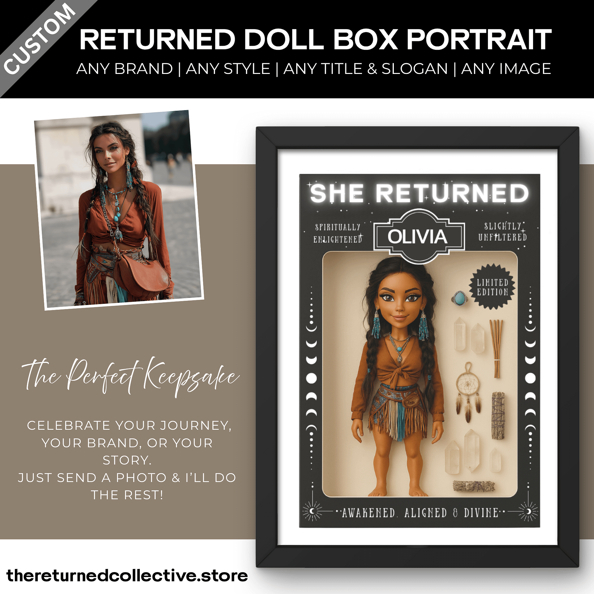 Custom The Returned Box™ – Custom 3D-Style Framed Artwork (12x16 Signature Edition) product image (3)