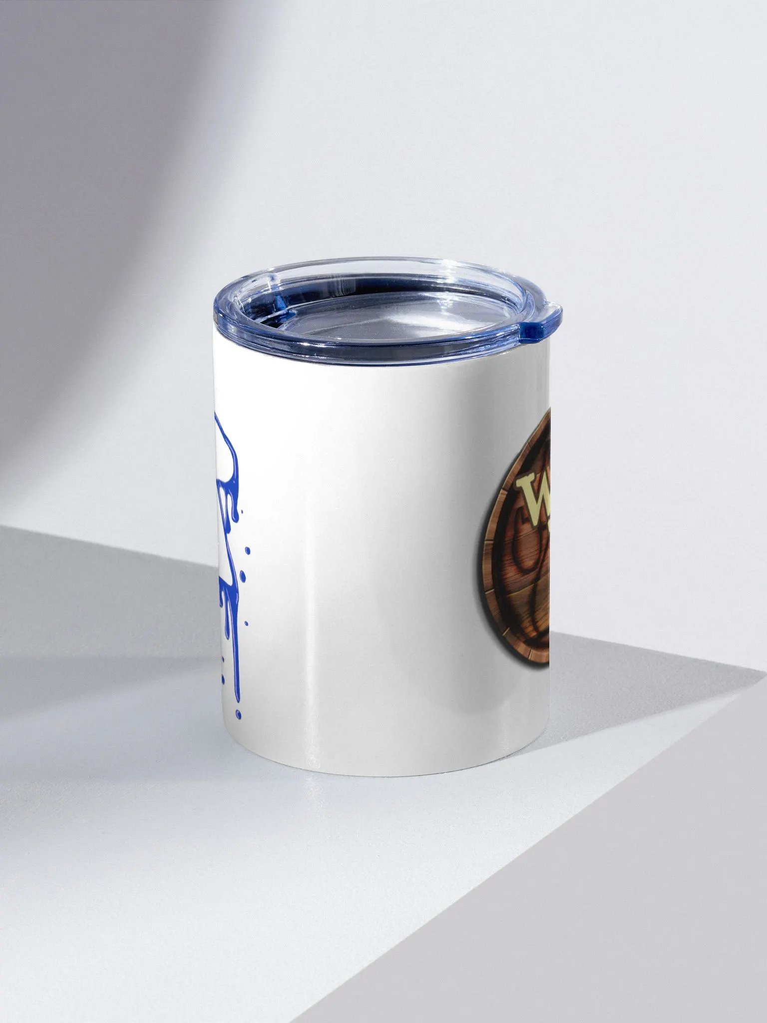 Drippy Bi Pride Meeple 10oz Tumbler product image (1)