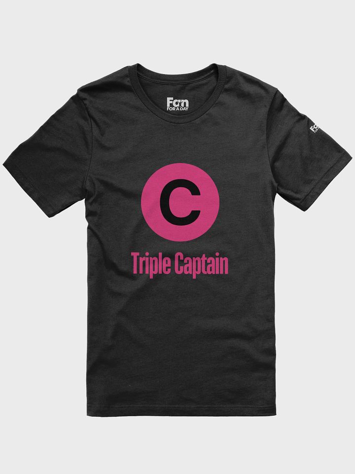 Triple Captain Fantasy Football T-shirt product image (1)