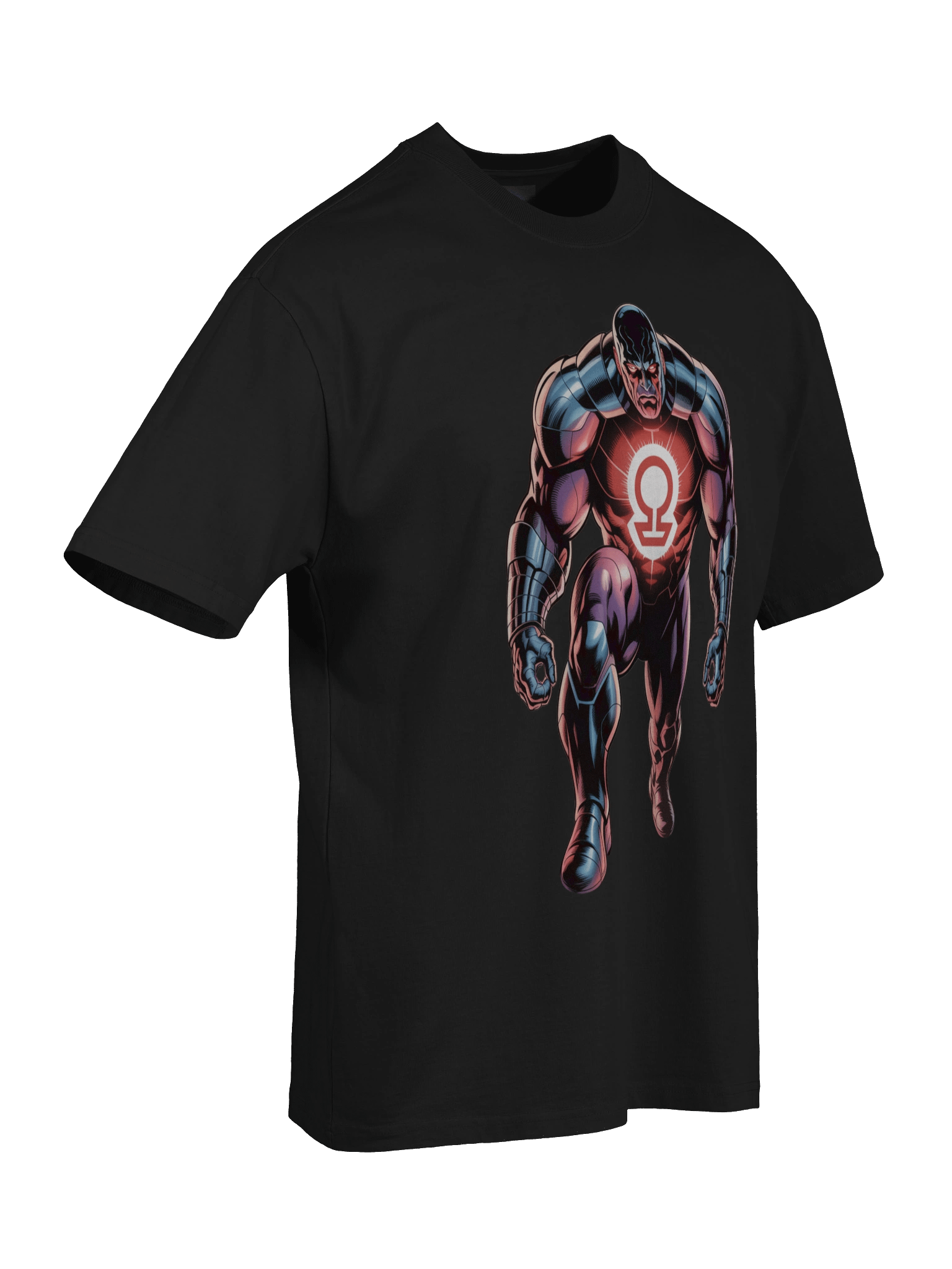 Apokoliptian Kneel: Darkseid Oversized Faded T-Shirt product image (8)