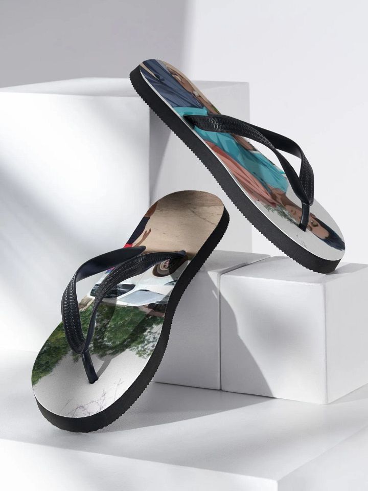 Anime Character in the Real World Flip-Flops product image (2)