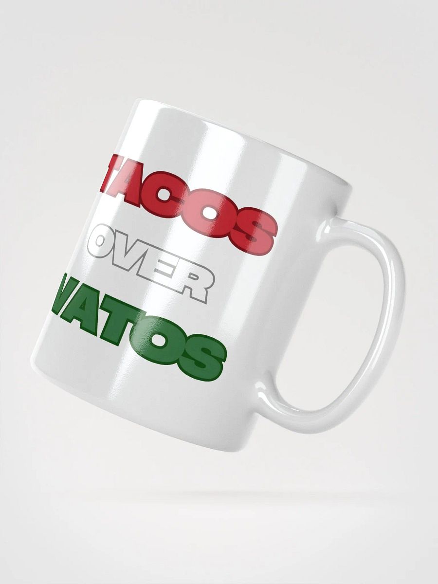 TACOS OVER VATOS white Mug product image (6)